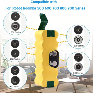 Batería premium para Roomba todas las series 500, 600, 700, 800, 900... (5000mah)