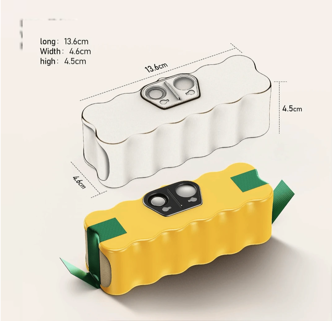 Batería Premium (Compatible con Roomba Irobot SERIE 500, 600, 700, 800 y 900): 5000mah - Imagen 4